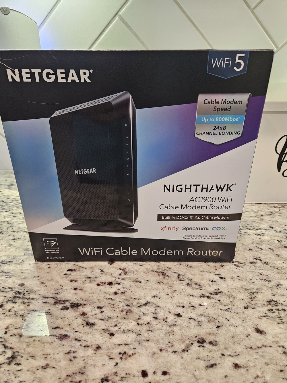 Netgear Nighthawk AC1900 WiFi Cable Modem Router